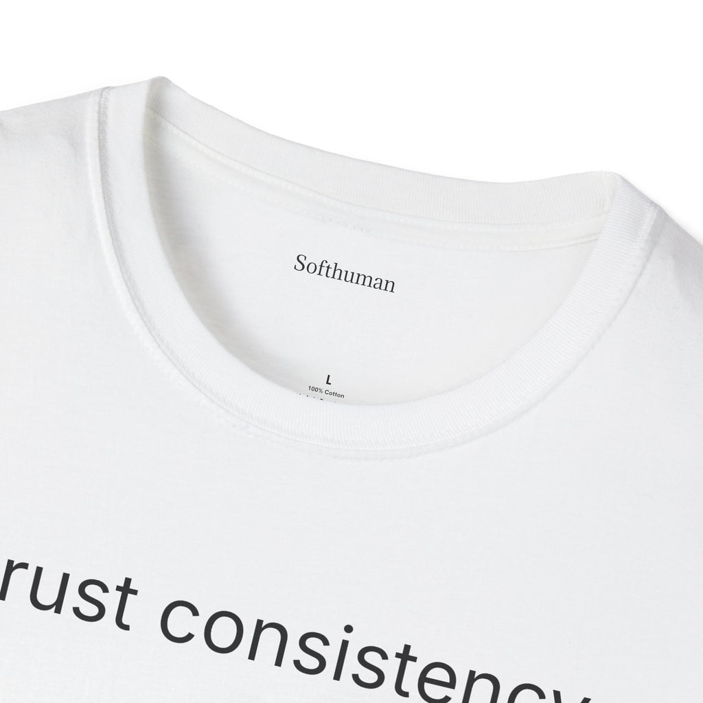 Copy of Keep Going T-Shirt — Minimalist 'keep going' Front, 'Softhuman' Back Motivational Tee