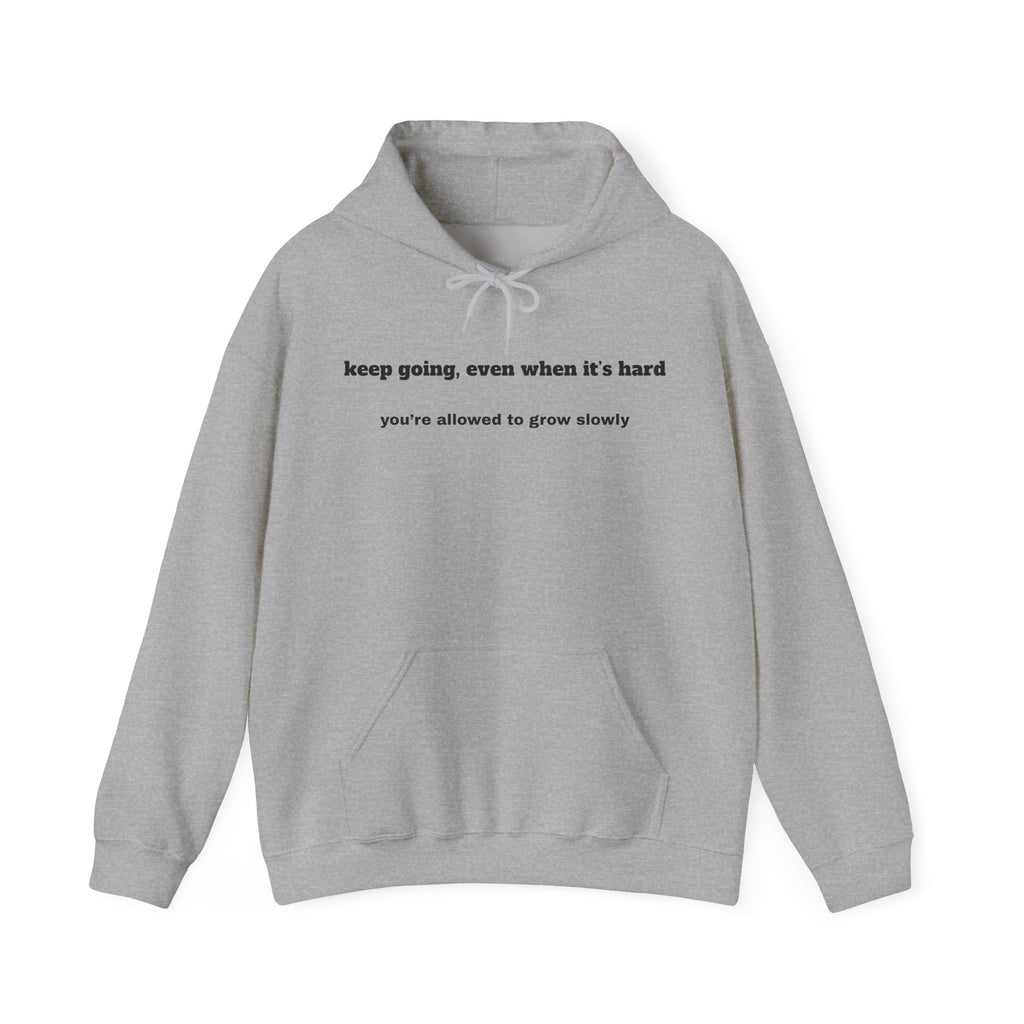 Copy of Inspirational White Hoodie — "You don't have to be perfect" Softiman Back Print
