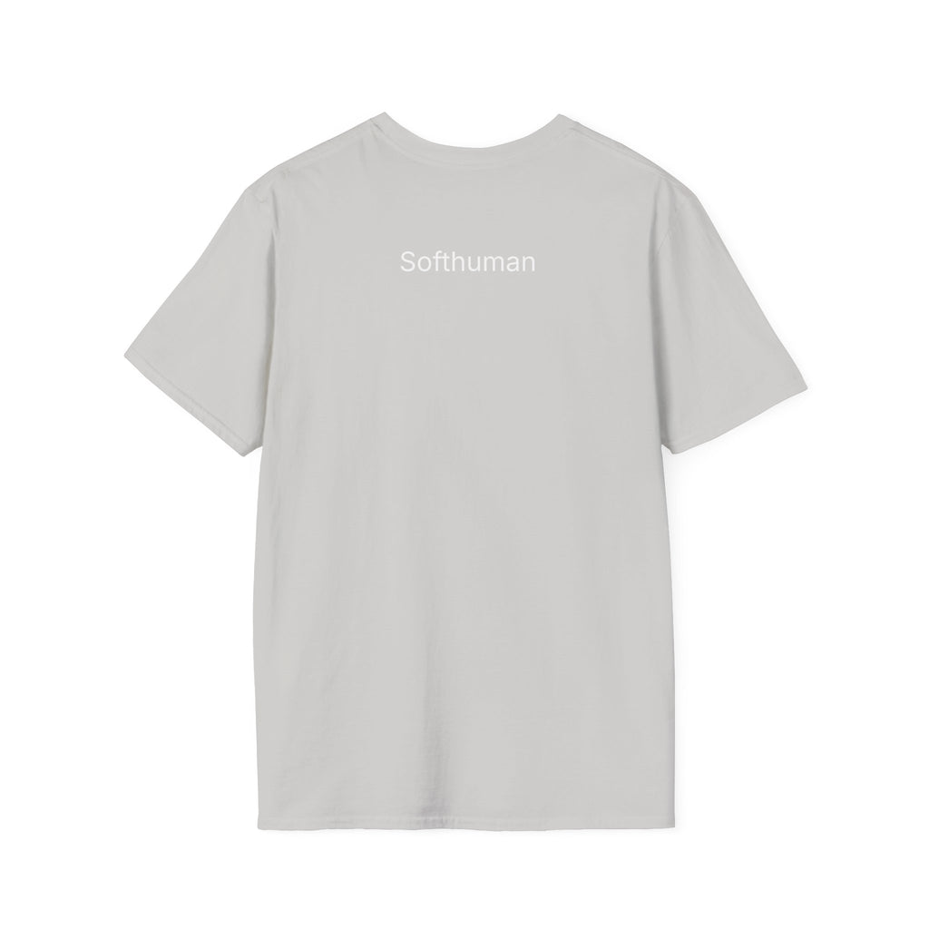 Copy of Keep Going T-Shirt — Minimalist 'keep going' Front, 'Softhuman' Back Motivational Tee