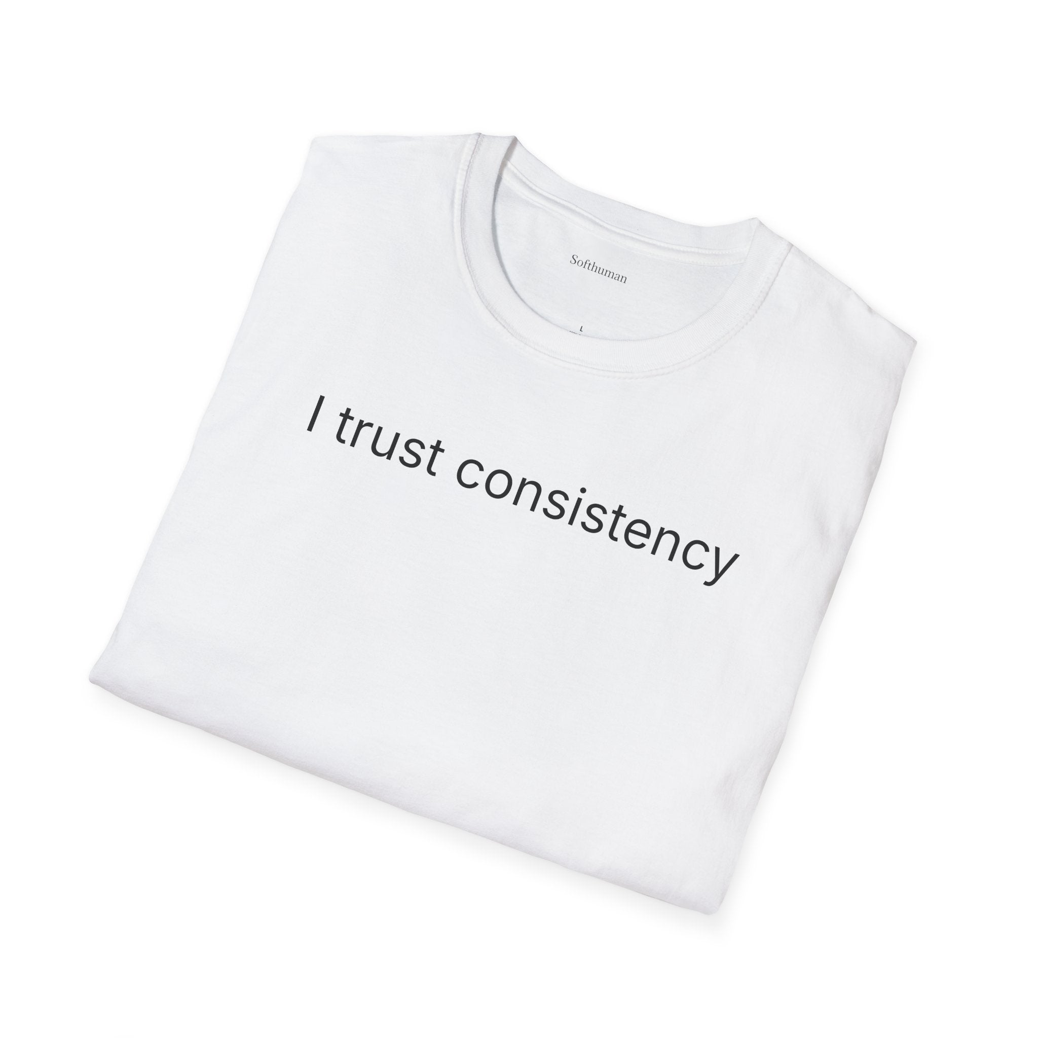 Copy of Keep Going T-Shirt — Minimalist 'keep going' Front, 'Softhuman' Back Motivational Tee