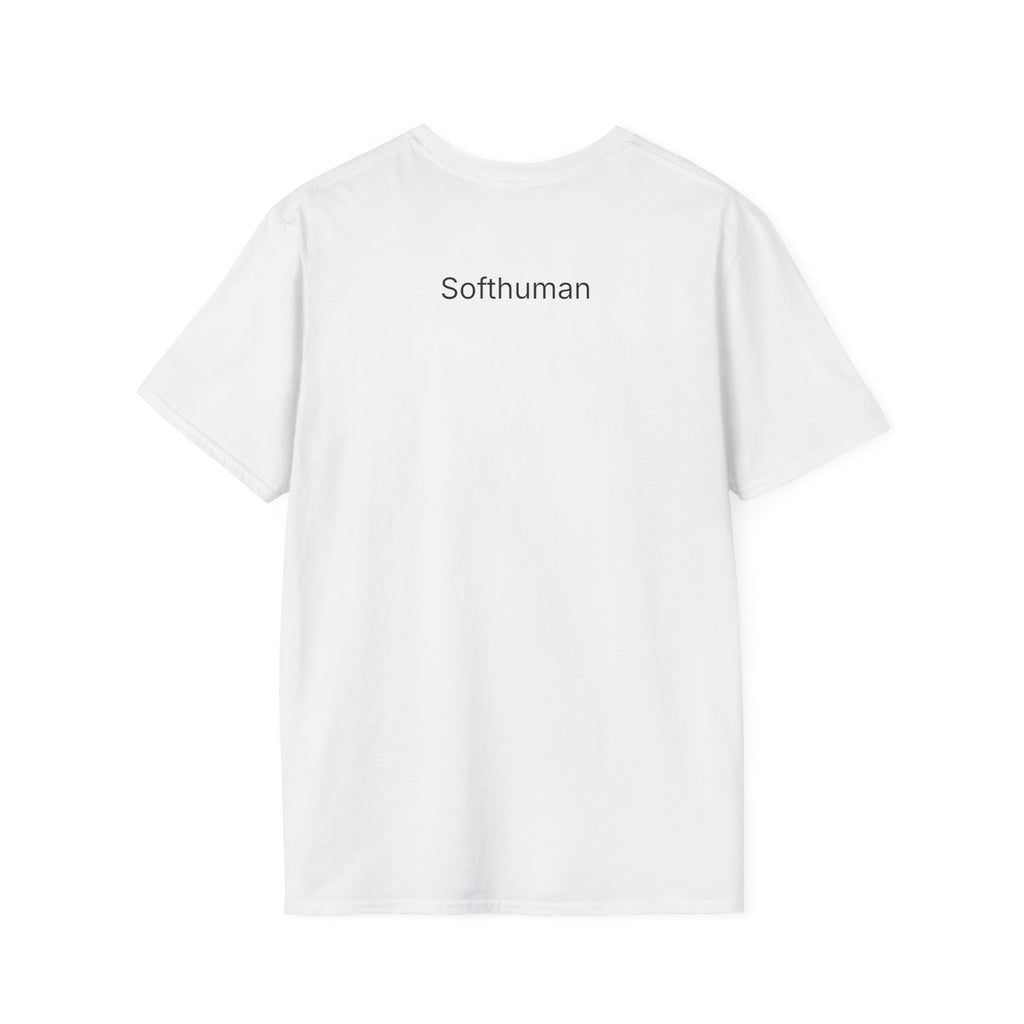 Copy of Keep Going T-Shirt — Minimalist 'keep going' Front, 'Softhuman' Back Motivational Tee